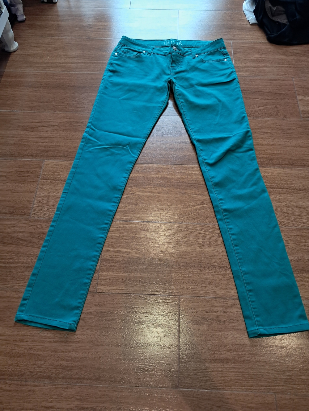 dELiA*s Women's Teal Skinny Jeans